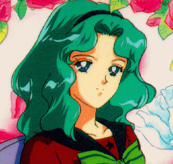 Michiru smiling