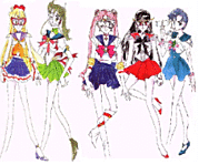 What Naoko was going to have the Inners wear in the TV show